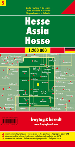 מפת גרמניה 200 (5) הסן פרייטג ברנדט  - עטיפה אחורית