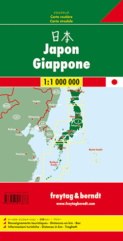 מפת יפן פרייטג ברנדט  - עטיפה אחורית