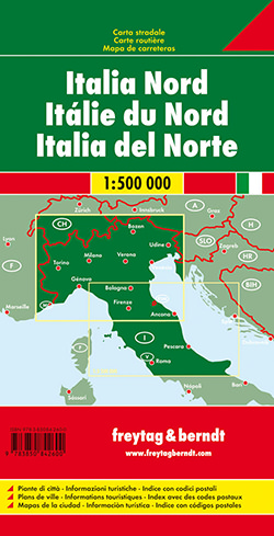 מפת איטליה 500 צפון פרייטג ברנדט (ישן)  - עטיפה אחורית