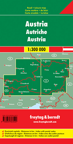 מפת אוסטריה פרייטג ברנדט (ישן)  - עטיפה אחורית
