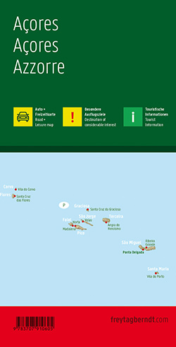 מפת אזוריים, האיים (פורטוגל) פרייטג ברנדט  - עטיפה אחורית