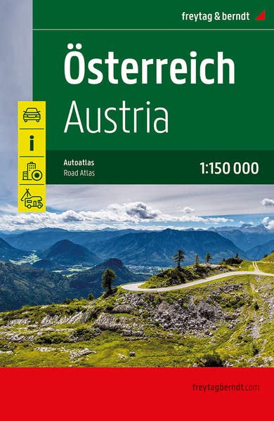 Austria Supertouring Atlas, spiral binding!