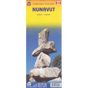Nunavut Travel Reference Map