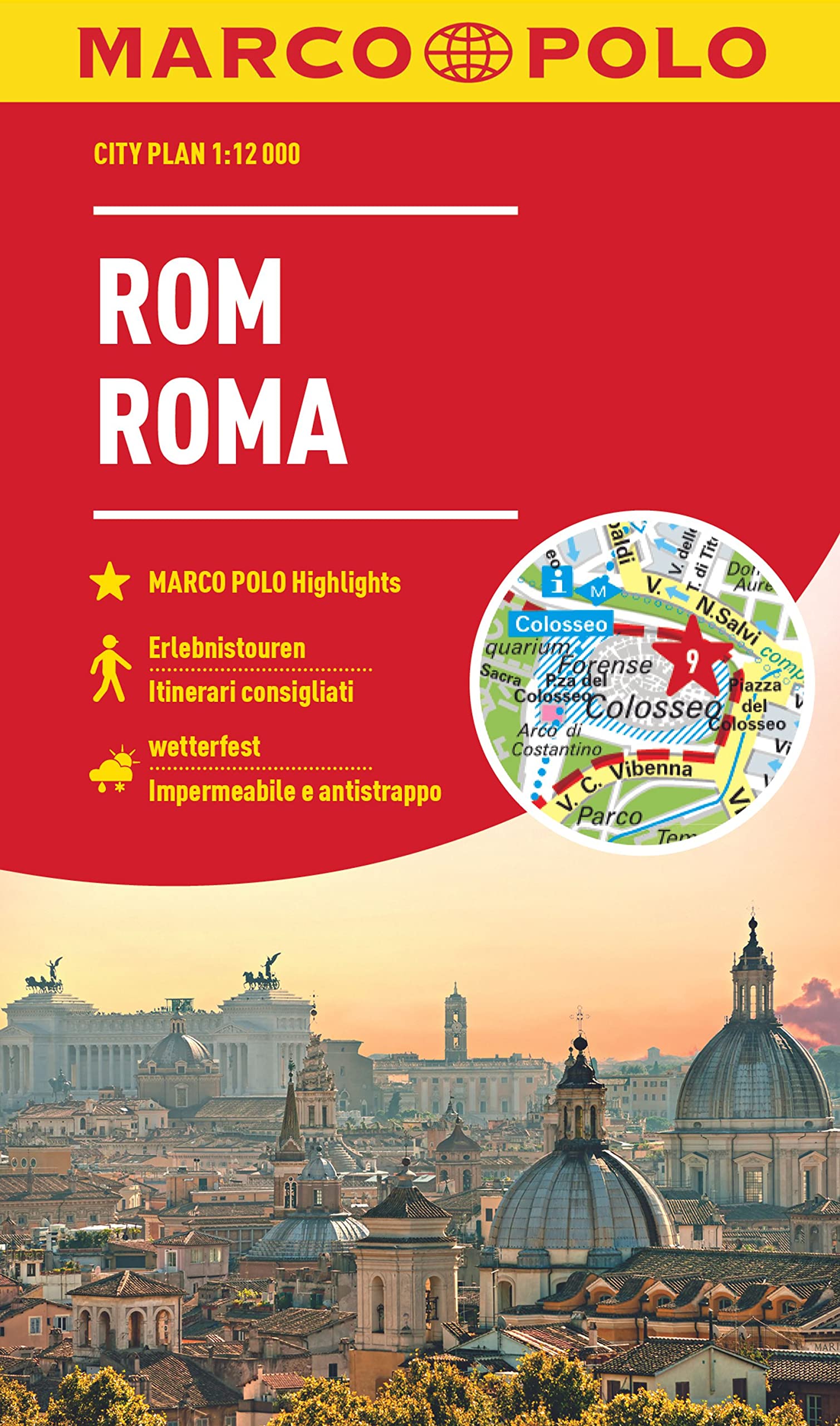 מפה MA רומא