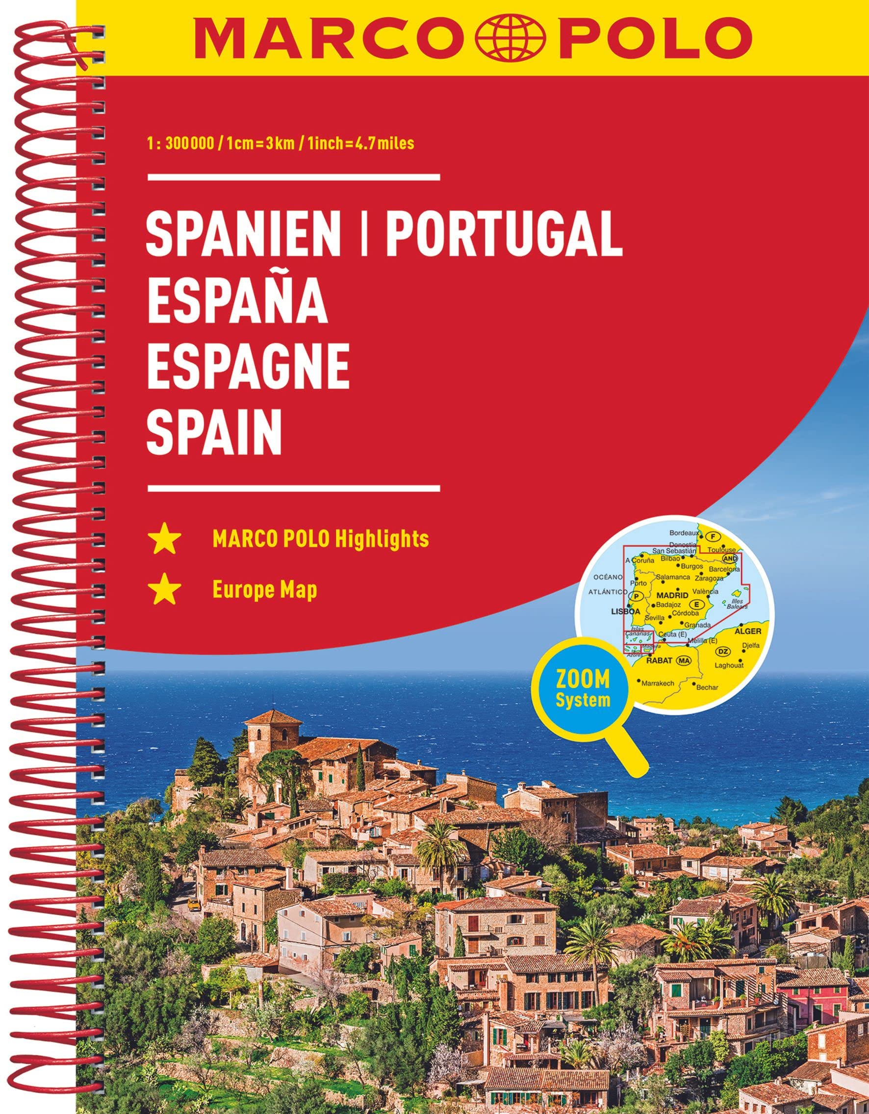 Spain/Portugal Atlas 1:300 000