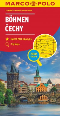 מפה MA צ'כיה מערב