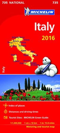 מפת איטליה 735 2016 מישלן (ישן) 