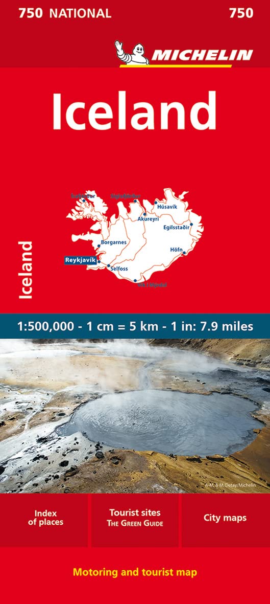 מפה MI איסלנד 750