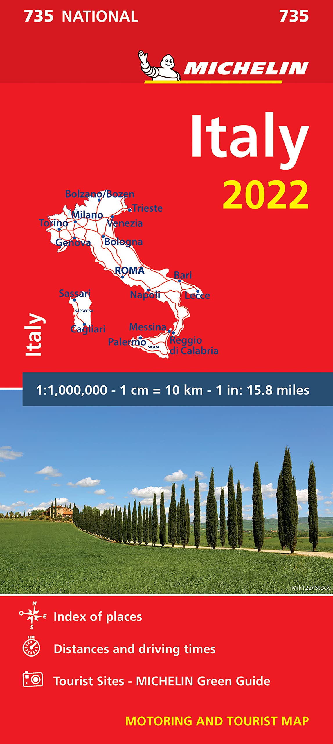 מפה MI איטליה 735 2022