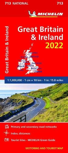 מפה MI בריטניה ואירלנד 713 2022