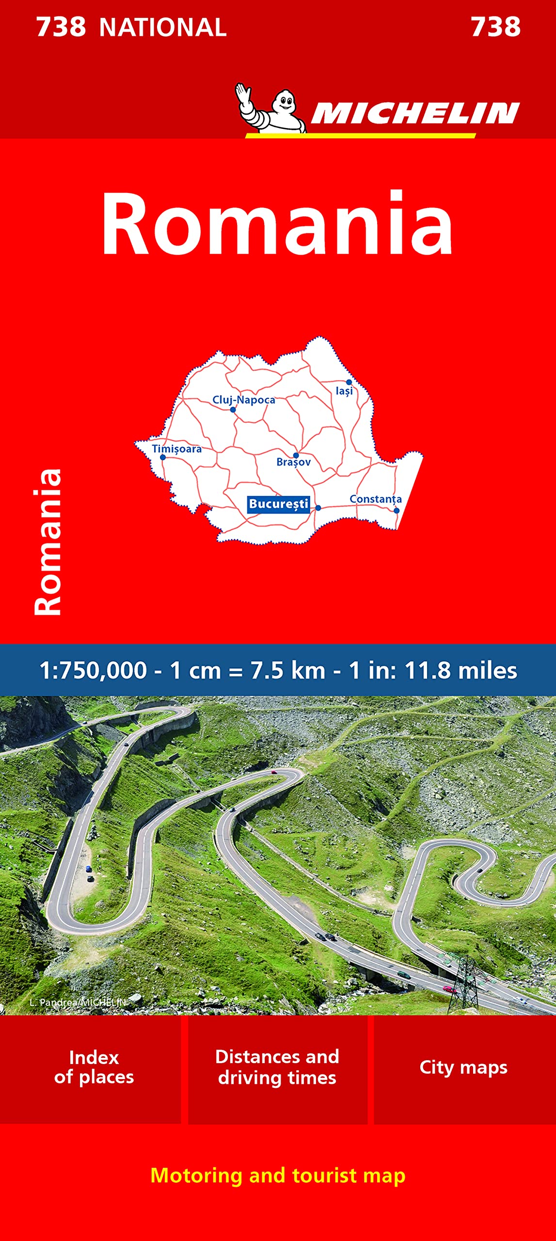 מפה MI רומניה 738