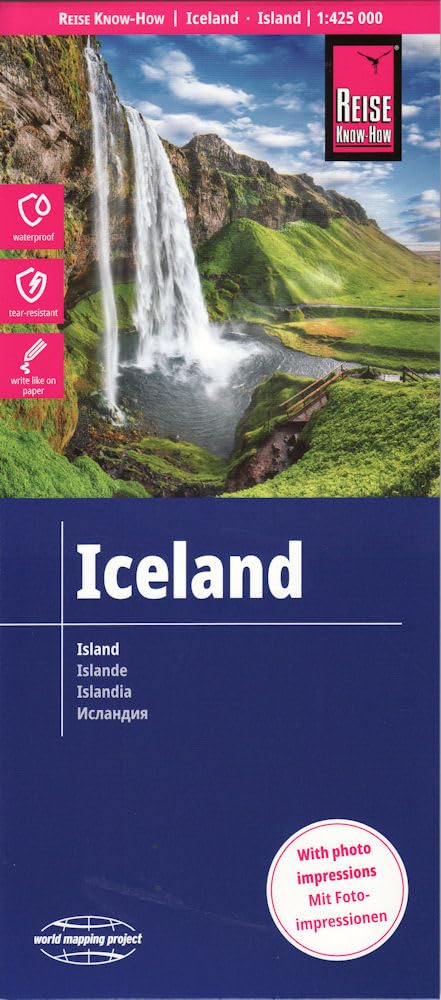 מפת איסלנד וורלד מפינג פרוג'קט 