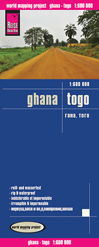 מפת גאנה וטוגו וורלד מפינג פרוג'קט 