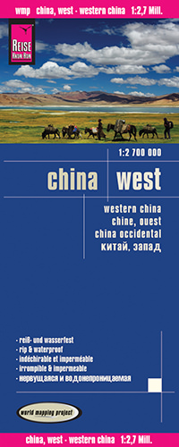 מפת סין מערב וורלד מפינג פרוג'קט 