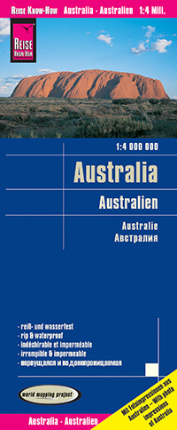 מפת אוסטרליה וורלד מפינג פרוג'קט 