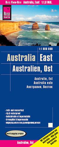 מפה WM אוסטרליה - החוף המזרחי