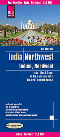 מפה WM הודו צפון מערב