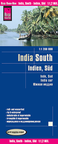 מפת הודו דרום וורלד מפינג פרוג'קט 